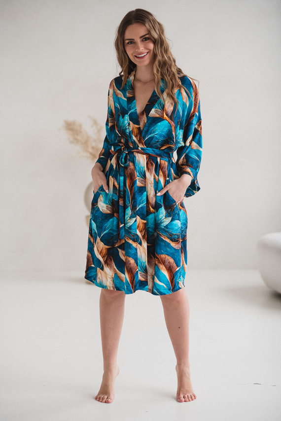 Milk&Love бамбуков халат за бременни Marmaid  100% вискоза