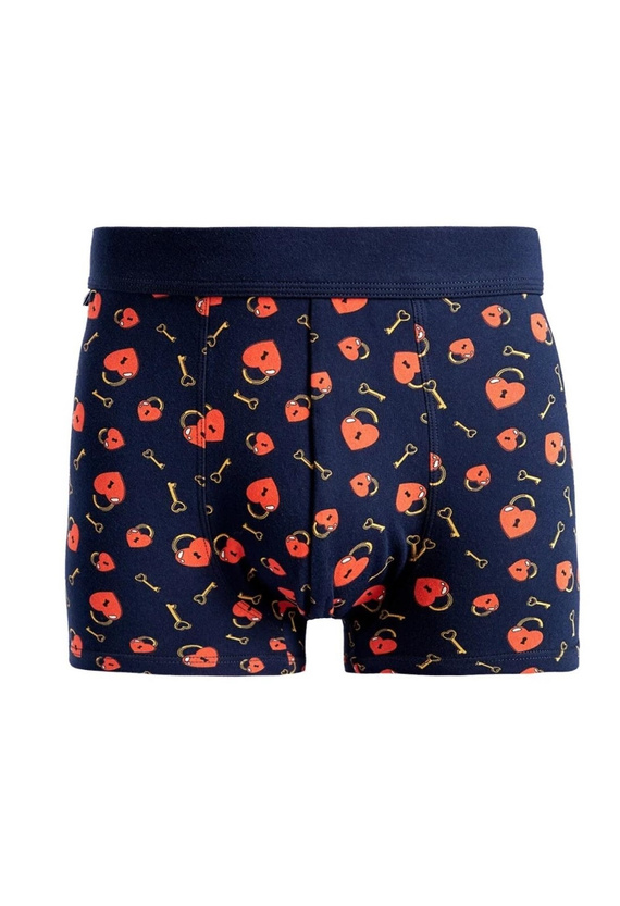 Мъжки Боксерки Moraj MBX600-366 „Запас от Любов“ – 95% Памук, Подаръчна Опаковка в Стъклен Буркан