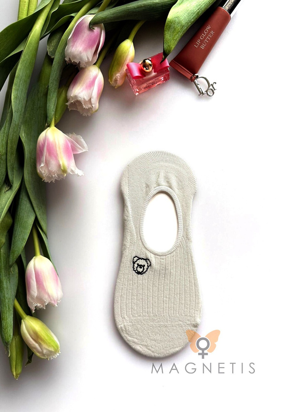 Дамски балеринки чорапи YN-251131 Magnetis – вискоза със силикон на петата