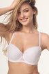  Бял сутиен с пълна чашка