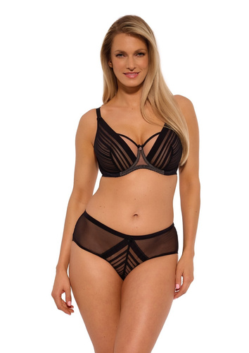 1271 Ingrid Soft Balconette Bra Gaia - черен
