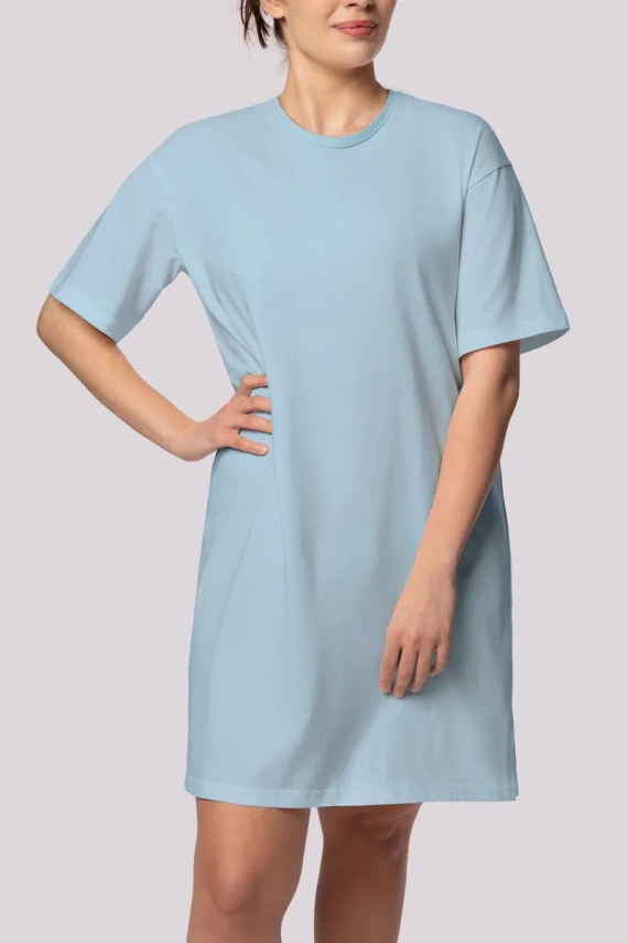 Bliss koszula nocna Mona jasny niebieski