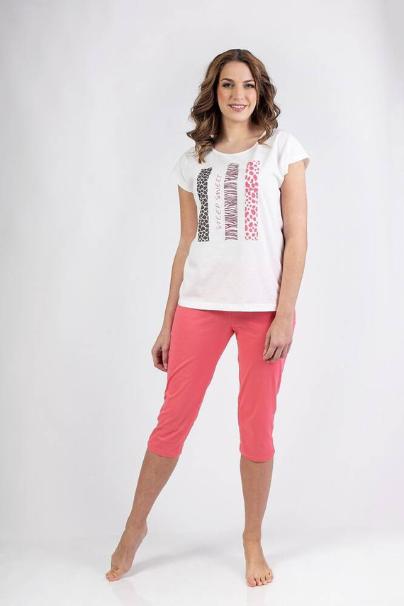 701 Дамска пижама Regina - малина