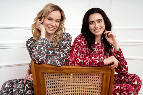 Iceland Fleece дамски комплект Italian Fashion - графитен печат