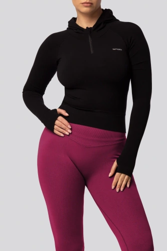 Клин push-up Spaio PRO висок талия плътен моделиращ red wine