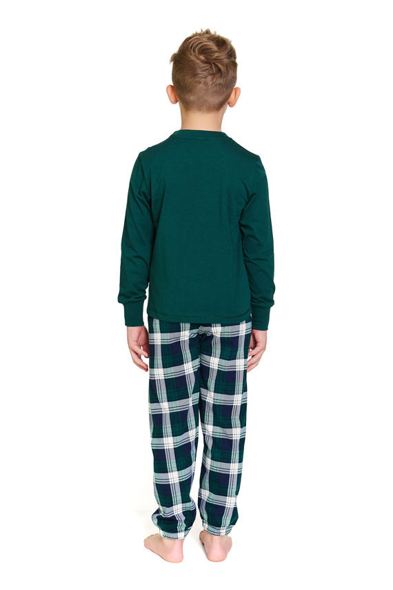 Doctor Nap 7342 – Унисекс детска пижама "The Remix" | Семейна колекция, полско производство - морско синьо