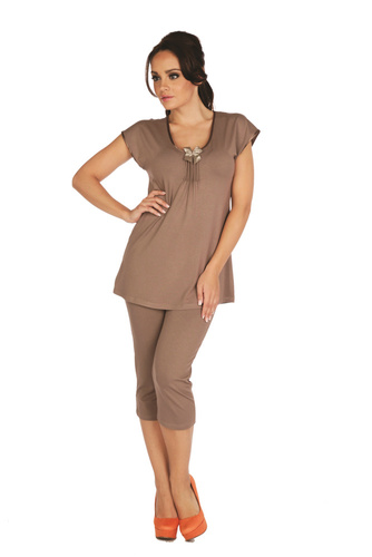 884 / 889 Дамска пижама Visa Forex - mocca