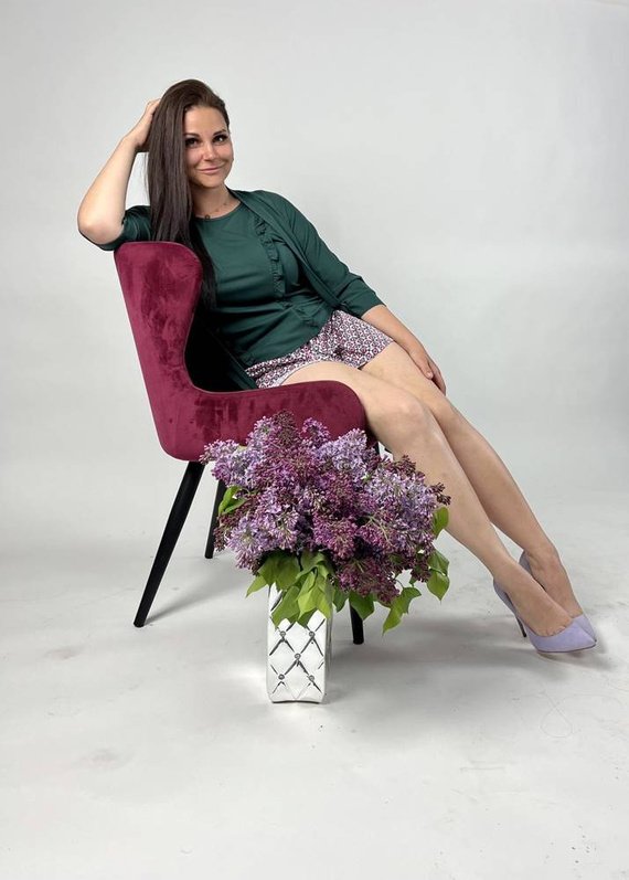 652 Sanchi Дамска пижама Forex - зелена