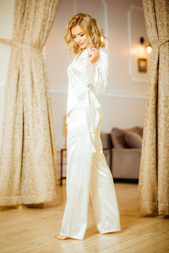 Rawa Дамски пижамен комплект Kalimo - екрю