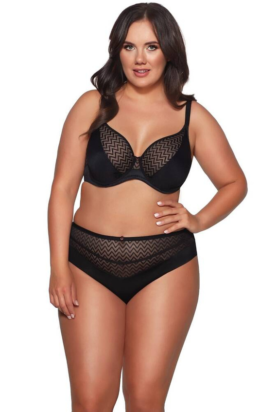 2103 Мек макси сутиен Ava черен