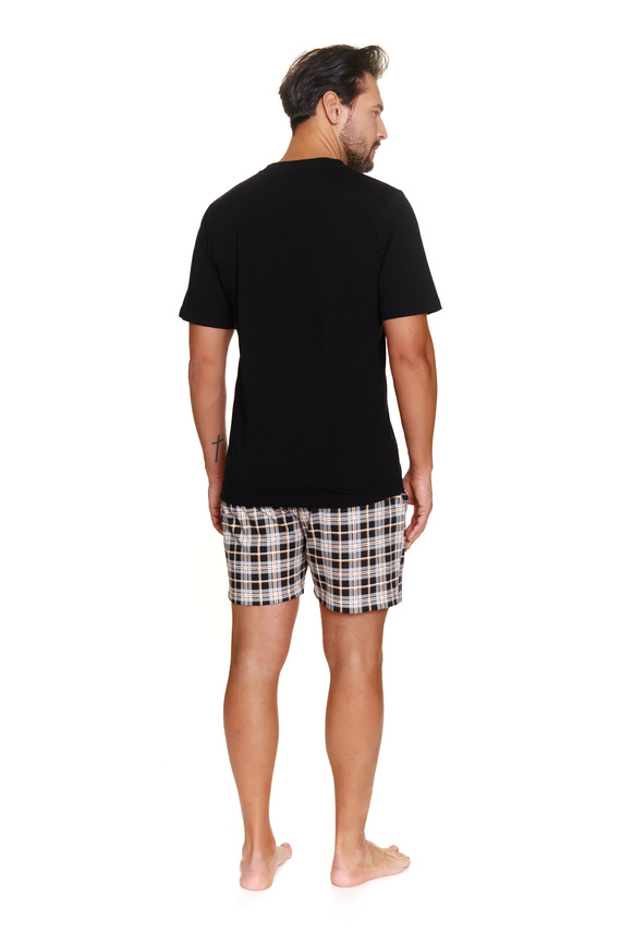 7231 Мъжка пижама Doctor Nap - черна