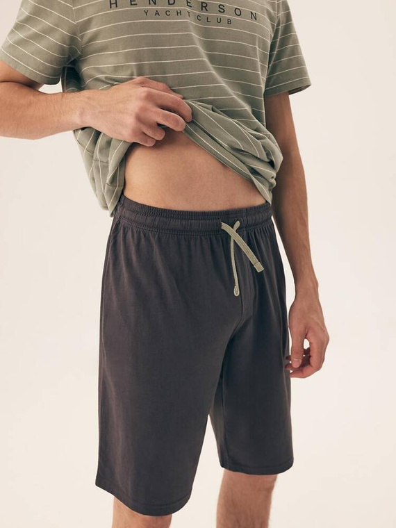 42635 Премиум мъжка пижама Deli Henderson - зелена