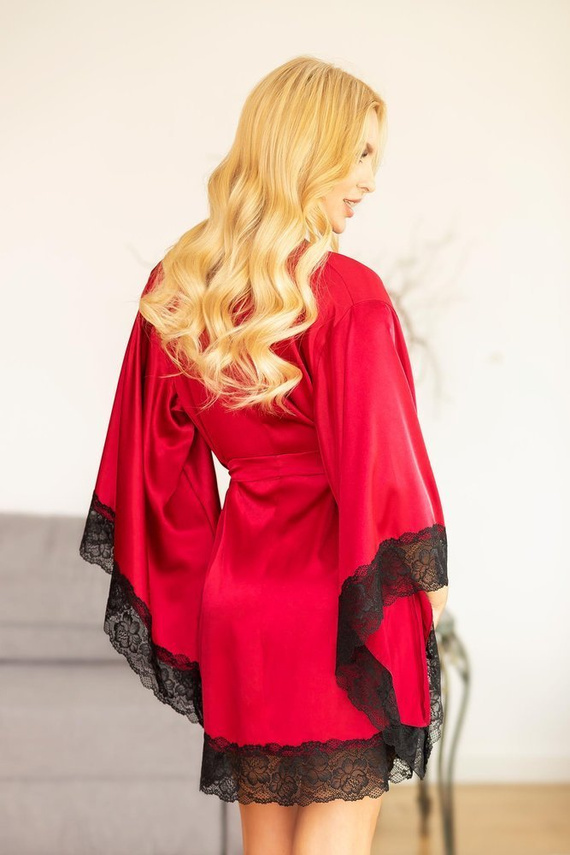 Дамски халат Kalimo - бордо