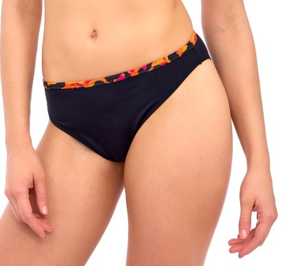 Sofia Черно долнище на бански костюм - с ниска височина, класическа кройка, идеално за слънчеви бани