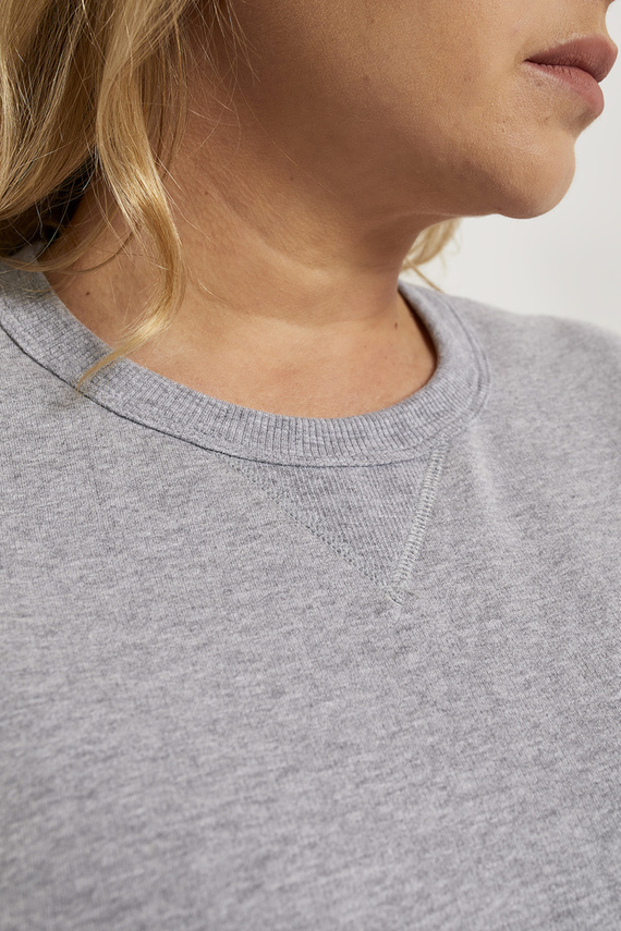 Дълъг комплект за жени на Fox. ръкав, дължина. панталони Италианска мода - меланж