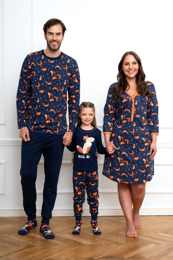 Witalis Мъжки пижами с дълъг ръкав, дълги панталони Италианска мода