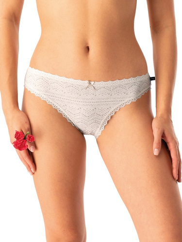 Дамски слипове LPR 752 B25 Key grey beige - памук, 2 бр. в кутия, удобни и класически