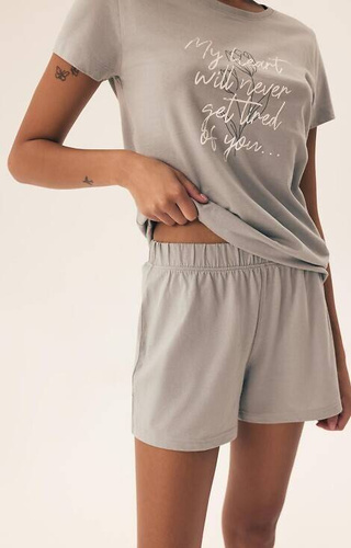 42660 Дамска пижама Naturaleza Henderson - бледо зелено