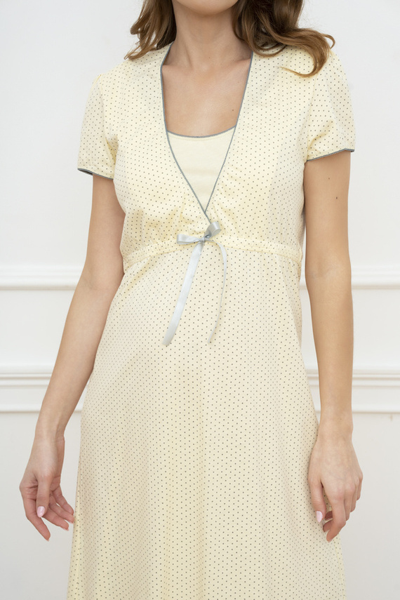 Нощница Felicita Италианска мода - жълта