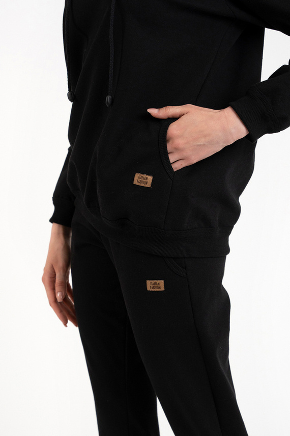 Дамска блуза Malmo Италианска мода - черна