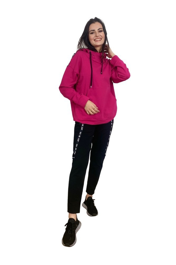 496 Дамски спортен костюм Just Forex - амарант