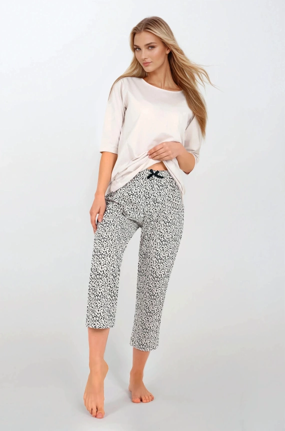 Бежова дамска пижама Your Emotions Momenti Per Me