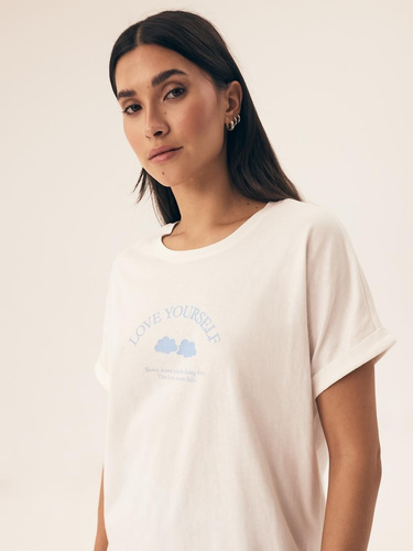 42730 Дамска пижама Nubes Henderson - кремава