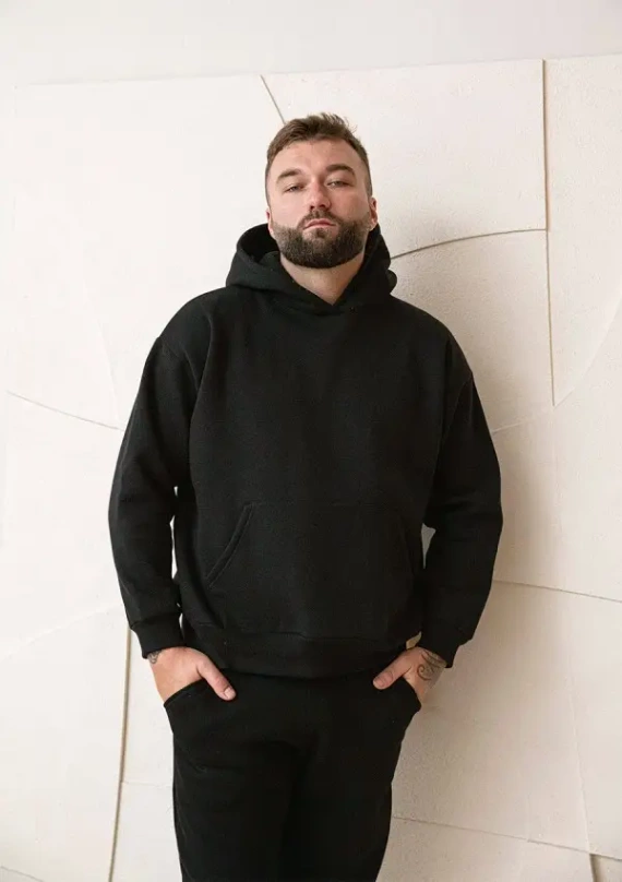 Комплект мъжки анцуг DK-K-B14 Dkaren - черен