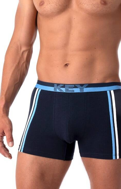 MXH 151 B25 Bokserki męskie Key - czarne