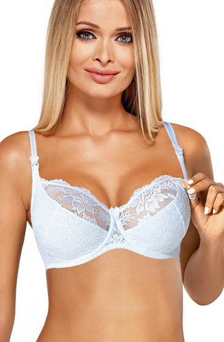 Мек сутиен за кърмене Jasmine PariPari - бял