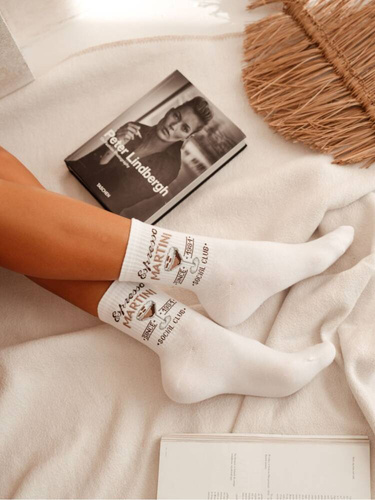 0200-156 Дамски чорапи Espresso Martini Милена - бели