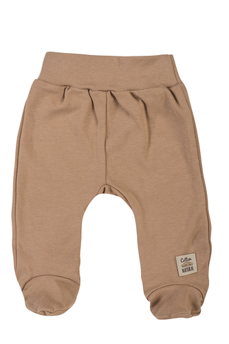 08253L "Unitone Latte" Makoma бежов бебешки спален костюм