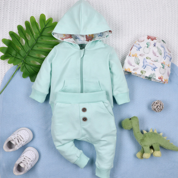 ABN-5576 Детски суитшърт Dino Explorer Nini - органичен памук, удобна кройка