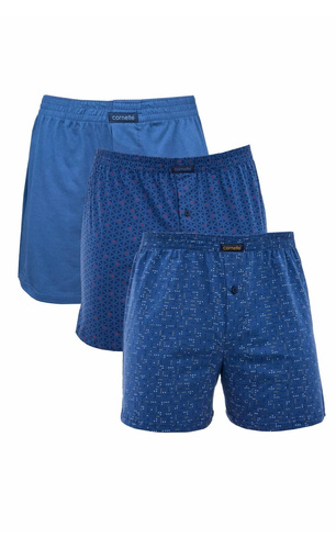 Cornette 435/02 A'3 мъжки боксерки памучни свободни 3 броя