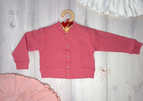 Бомбер BS004 Mamatti 97% памук, копчета – стилен комплект