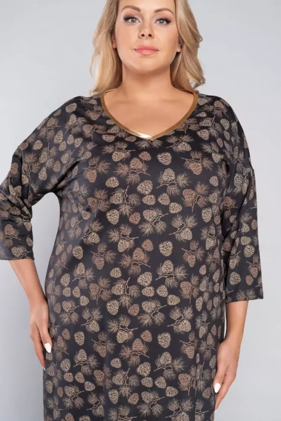 3/4 дамска риза Pinnia Italia Fashion - принт 