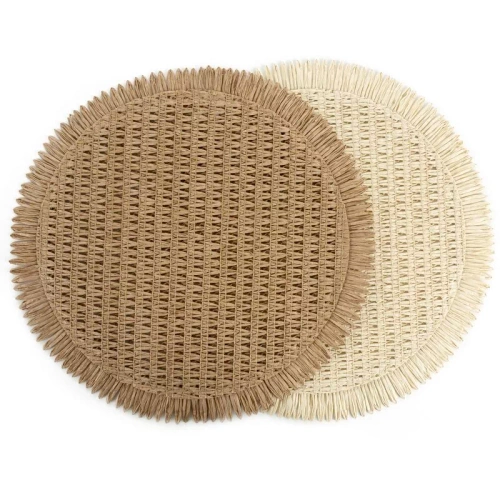 Подложка за маса Eurofirany елегантна подложка под чинии Joan beige