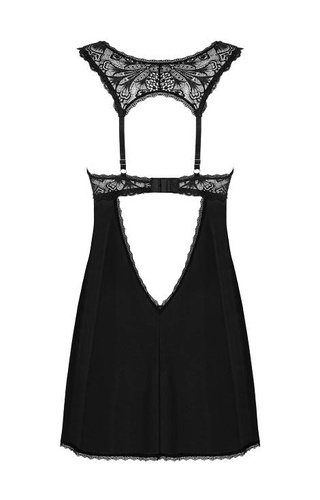 Donna Dream Babydoll Koszulka damska Obsessive - czarny