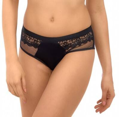 2500-2503 Дамски бикини Lupoline - черни