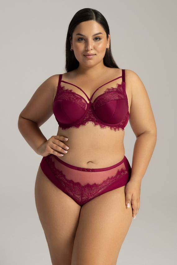 2149 Сутиен Ava с полуподплънки - chianti