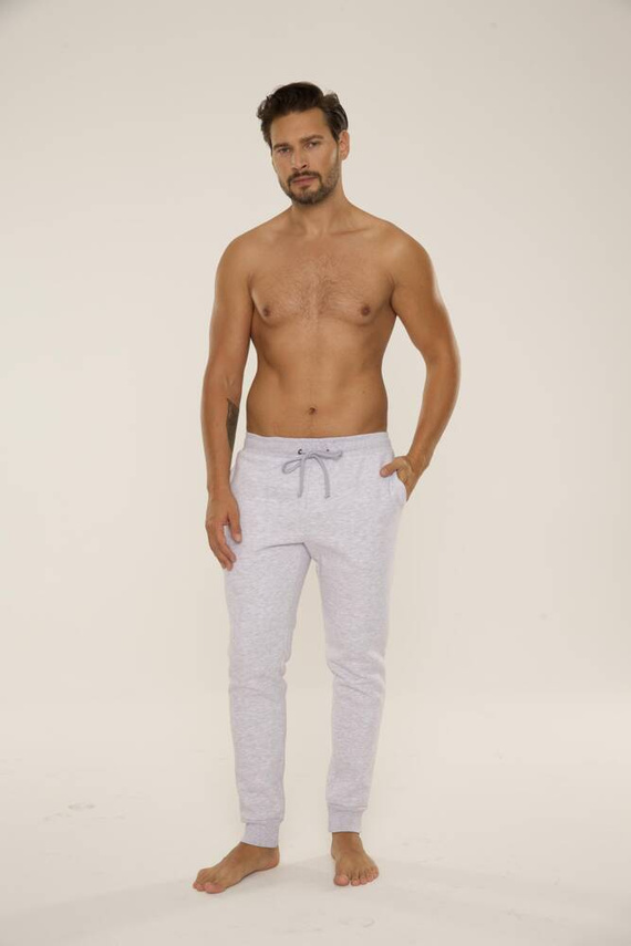 813 Indigo Мъжки спортен костюм от De Lafense - светъл меланж