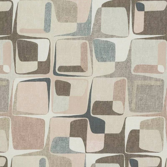 Пролет 36 геометрия сатен спално бельо евро завеси бежово