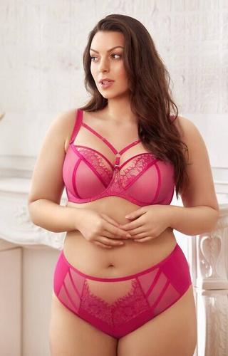 K 496 Paradise soft bra Gorsenia - амарант