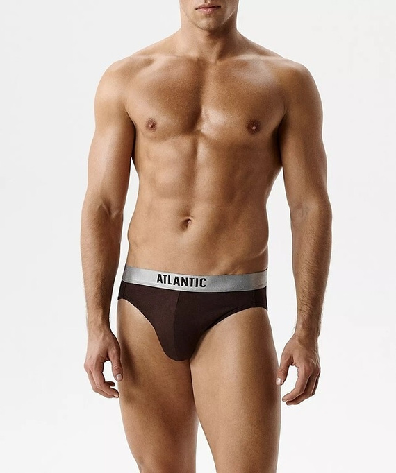 Спортни мъжки слипове Atlantic 2MP-1589 - идеално прилягане и еластична талия, 2 в 1 пакет