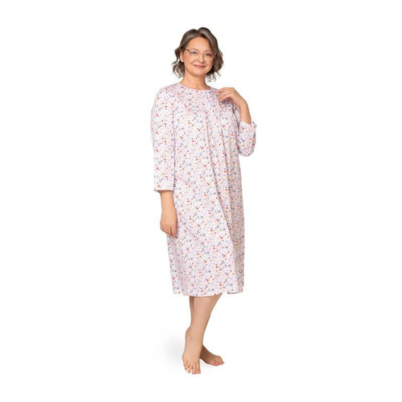 204 Нощница с цип Bogna II Martel - бяло-лилаво 25