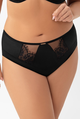 Figs K 938 Evia Gorsenia black - елегантни бикини с бродерия за комплект