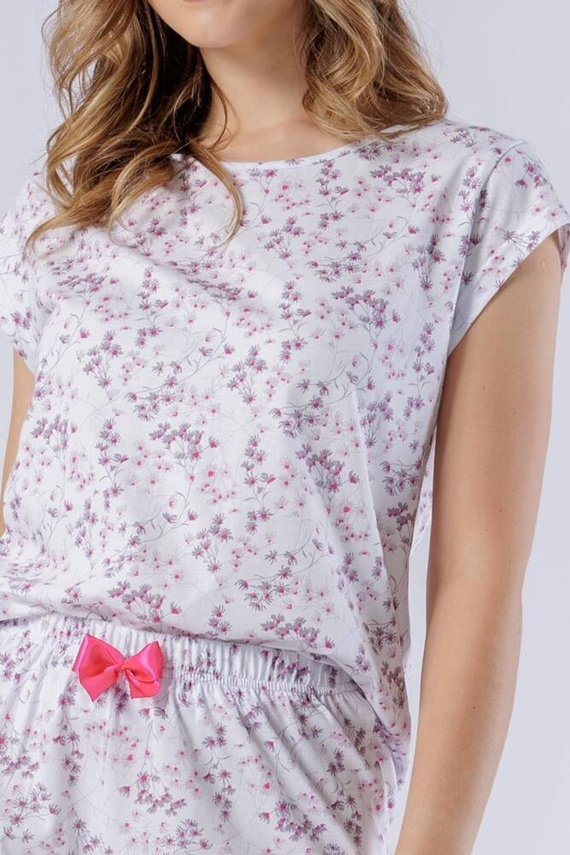 1544 Fryda Дамска пижама Leveza бяла