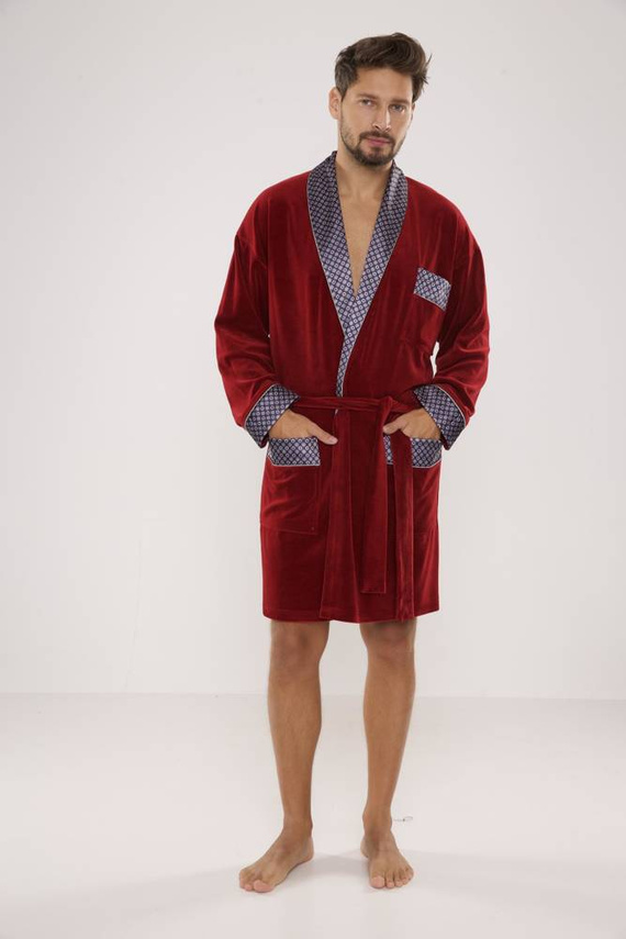 772 Мъжки халат Bonjour Forex - бордо