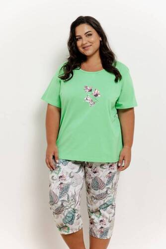 3372,3373 Дамска пижама Lia Taro - зелена