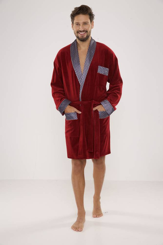 772 Мъжки халат Bonjour Forex - бордо